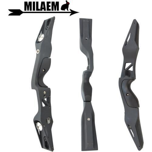 1pc17inch Archery ILF Recurve Bow Riser Right Hand Takedown Bow Handle Right Hand Bow And Arrow Shooting Hunting Accessories