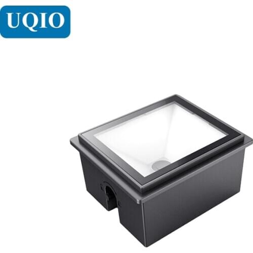 Waterproof CMOS QR 2D Black Fixed Mount Barcode Scanner for Kiosk Vending Access Control EP8000Y