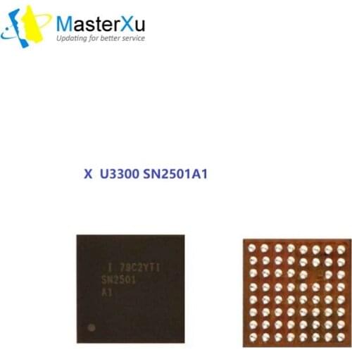 U3300 For iPhone X Charging Charger USB TIGRIS IC Chip SN2501A1 Replacment