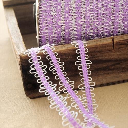 2m Cotton Ethnic Lace Trims Webbing Fashion Embroidery National Lace Ribbon Fabric Webbing for Clothes DIY Handmade Accessory