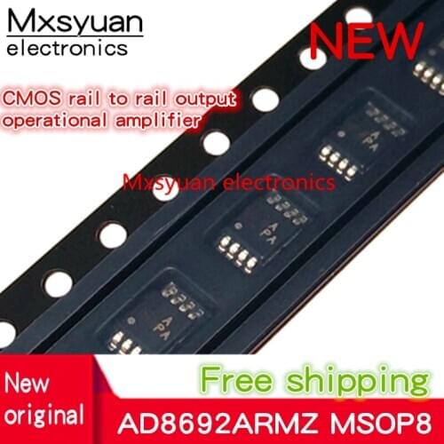 20~100pcs AD8692 AD8692ARM AD8692ARMZ APA msop8 New original operational amplifier chip