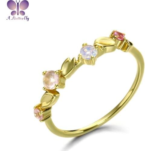 A Butterfly Women's Gold Rings