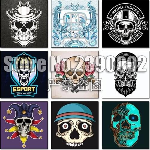 Diy 5d Diamond Painting New Arrives Cartoon Cross Stitch Skull Stitch Diamond Embroidery Picture Anime Mosaic Kids Decor Gift