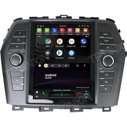 For Nissan Maxima 2016+ Android 9.0 Tesla style car GPS Navigation head Unit No DVD Tape Recorder Multimedia Player auto stereo