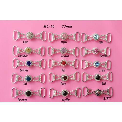 Free shipping 10PCS acrylic rhinestone connector can choose colors RC-56