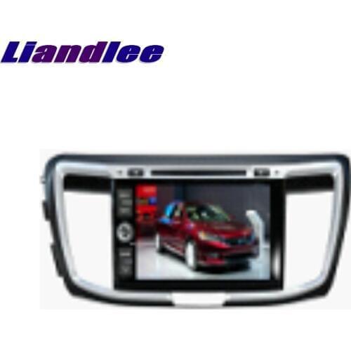 For Honda For Accord 2013~2018 LiisLee Car Multimedia TV DVD GPS Audio Hi-Fi Radio Original Style Navigation Advanced NAVI