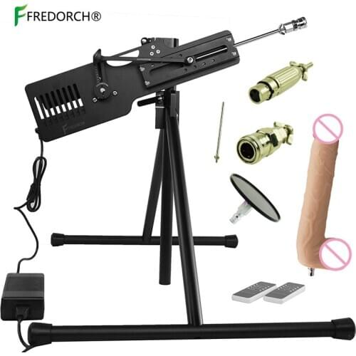 Fredorch F14 Triangle Bracket Remote Control Vibrator Sex Machine Gear Power 120W Love Machines for Women and man Sex Product