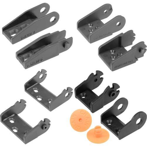 Uxcell 2/10sets Drag Chain End Connector for 7x7/10x10/10x15/15x20/15x30/18x25/18x50mm Cable Carrier Chain Drag Chain Joints