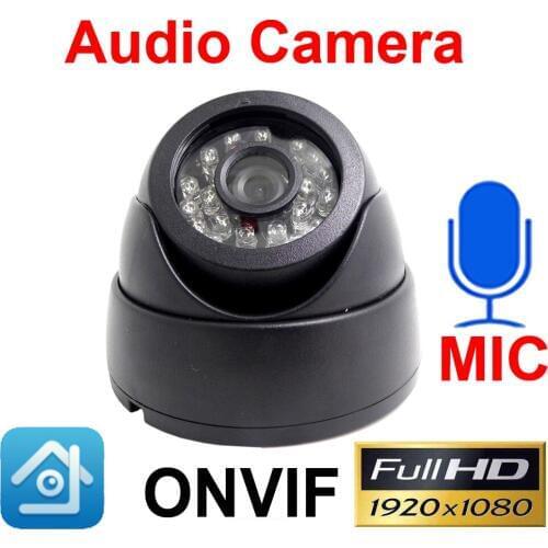 Ip Camera 1080P Audio Cctv Dome Video Surveillance 2MP Infrared Home Surveillance Onvif Night Vision Network Ipc Security Camera