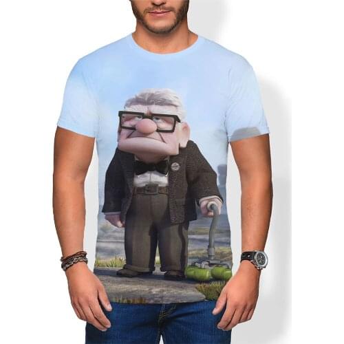 Cartoon Child Tshirt Kids Up Movie Short t Shirt Boys Tops Tee Shirt Sports cute harajuku Girls t-shirt Anime clothes t-shirts