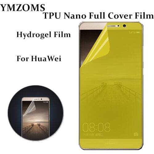 Soft Hydrogel Film For Huawei P20 Pro Mate10 Pro Mate9 Pro Full Protective For Huawei P10 Plus P9 Plus Screen Protector Film