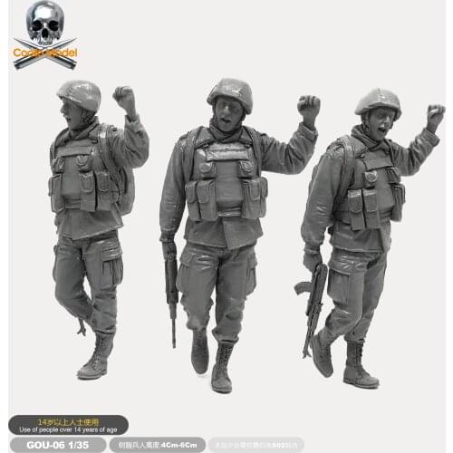 1/35 Resin Figure Soldier Syrian Soldier Model Kits Gou-06