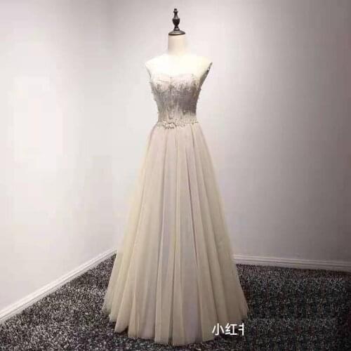 New Glitter Fabric Long Evening Dresses Mermaind Dress Bride Party Formal Prom Dresses Vestido De Festa