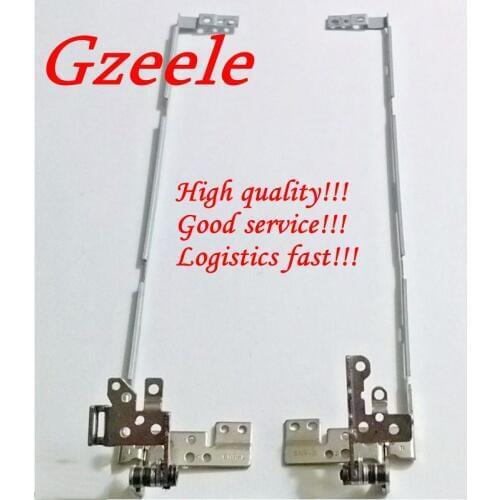 GZEELE NEW Laptop LCD Hinge set FOR Asus X401U X401A X401 Led Screen Support Hinges & Bracket Right&Left FBXJ1009010 FBXJ1010010