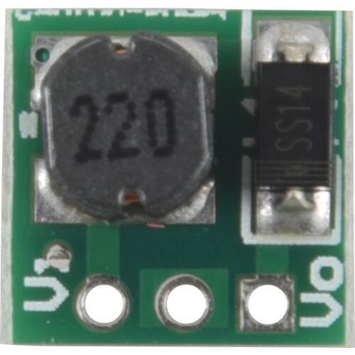 0.9-5V To 5V DC-DC Step-Up Power Module Voltage Boost Converter Board 1.5V 1.8V 2.5V 3V 3.3V 3.7V 4.2V To 5V Green