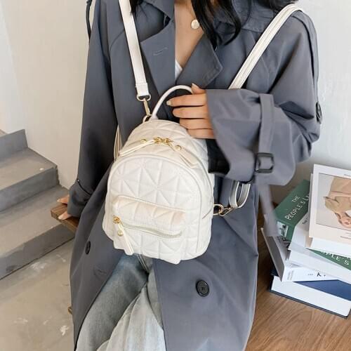 Womens Pu Leather Backpack 2020 New Female Small Backpacks for Girls School Bags Japanese College Travel Back Pack Fashion Mini