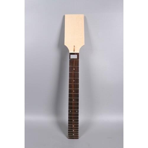 Electric guitar neck replacement 22 fret 24.75 inch Paddle head maple fretboard electric guitar Bolt on neck #D3