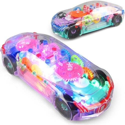Universal Electric Lighting Car Toy Kids LED Flashing Music Singing Sound Children Gift Early education Toys