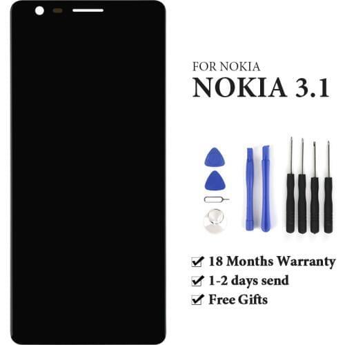 5.2'' High Quality Panel For Nokia 3.1 TA-1049 LCD Touch Screen For Nok 3 2018 TA-1049 TA-1057 Display Assembly