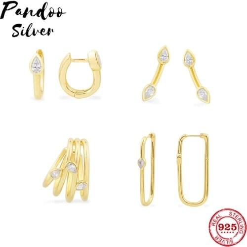 Fashion Charm High Quality 1:1 Copy, Multi-Layer Luxury Earrings For Women Jewelry Gift Geometric Rectangle Earrings