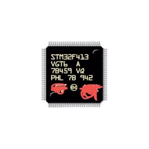 1PCS/LOT NEW STM32F413VGT6 LQFP-100