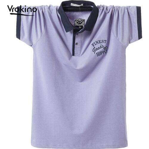 2020 Mens POLO Shirt Clothing Mens New Business Casual Embroidered Short Sleeve Shirt Mens Solid Color Cotton Lapel Polo