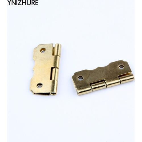 50pcs 30 * 25mm Small hinge closing cabinet hinges butterfly hinge wooden wine box 270 degrees