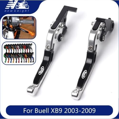 For Buell XB9 All Models 2003 2004 2005 2006 2007 2008 2009 Adjustable Folding Extendable Motorcycle CNC Brake Clutch Levers