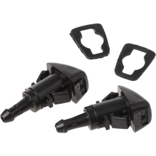 1 Pair Windshield Washer Wiper Water Spray Nozzle For Hyundai Verna ix35 ix25 Q9QD