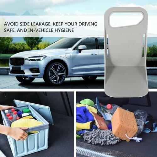 Creative Car Trunk Storage Box Fixed Partition Car Plastic Baffle Solid Baffle Back Auto Trunk Fixed Rack Holder