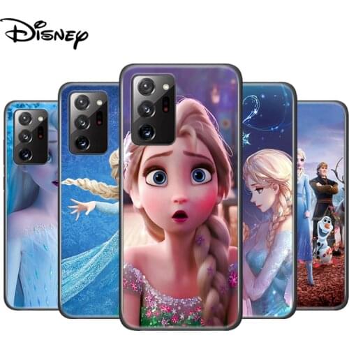 Beautiful Princess Elsa For Samsung Galaxy A01 A11 A22 A12 A21S A31 A41 A42 A51 A71 A32 A52 A72 A02S Soft Phone Case