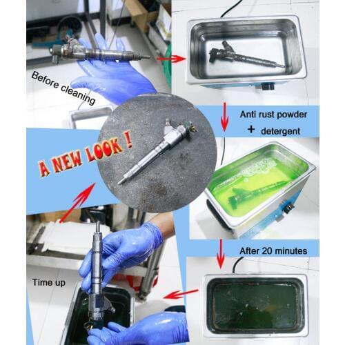 2019 New ERIKC Common Rail Injector Ultrasonic Cleaner Machine E1024011 Data 220V 3L for Cleaning Fuel Injectors Nozzle