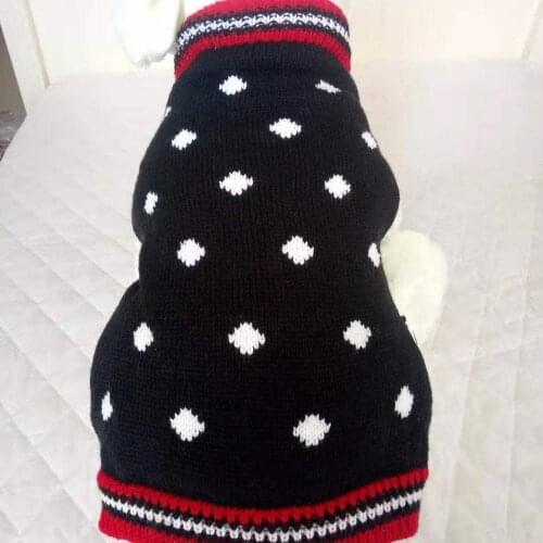 Wholesale pet warm soft sweater animals sweater dog& cat sweater&small-breed dog
