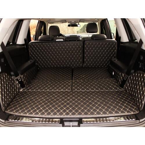 Good! Special car trunk mats for Mercedes Benz GL 450 X164 7 seats 2011-2006 durable boot carpets cargo liner mat for GL450 2009
