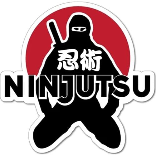 S50359#13/15/17CM Personality PVC Decal Ninjutsu Jdm Sticker Decal Car Sticker on Motorcycle Laptop Decorative Accessories