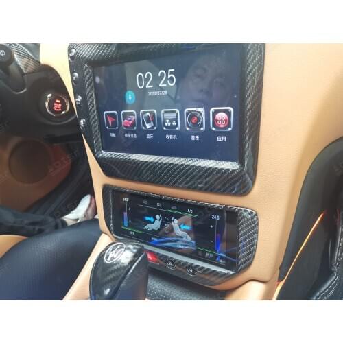 AOTSR LCD Touch Screen Automatic Air Conditioning Panel AC Conditioning Switch LCD Touch Air For Maserati GT/GC Grancabrio