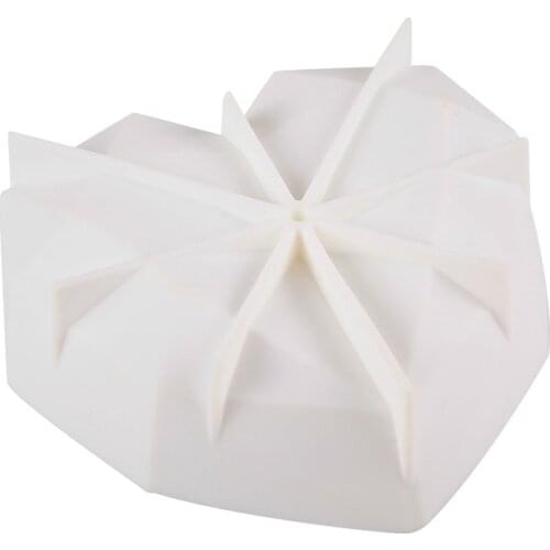 3D Love Heart Shape Silicone Molds for Baking Sponge Chiffon Mousse Dessert Cake Molds Food Grade