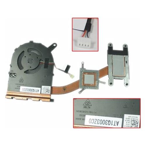 Inspiron 14 7460 AT1Q3003ZC0 NS85B01 16E04 02X1V DC 5V Heatsink Fan