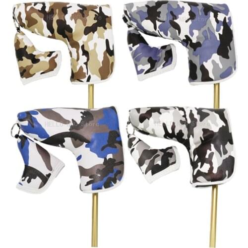 1 Pcs Golf Headcovers High Quality Blade Putter Covers Camouflage Putter Cover Magnet Headcover