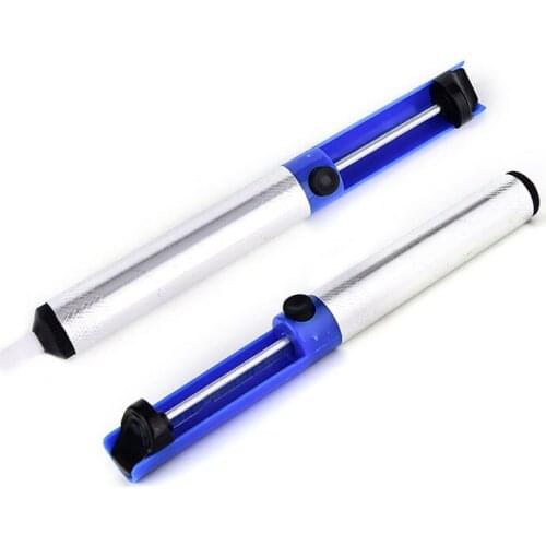 1pcs Metal Solder Sucker Desoldering Pump Removal Vacuum Soldering Iron Desolder Suction Tin Pen Hand Tools Welding Tools