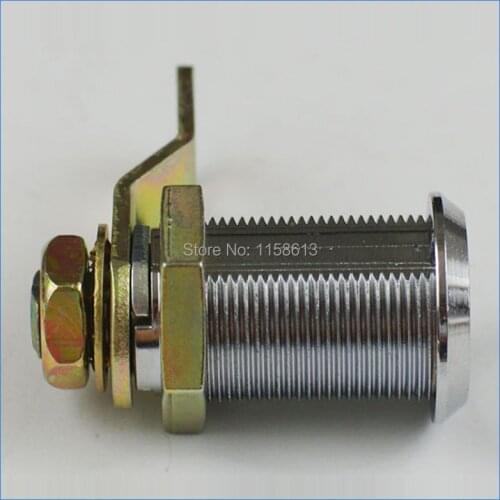 10 pieces 30mm 90 degrees turned keyed differently tubular glass case door cam lock