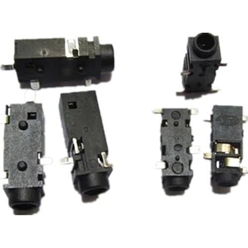 10pcs New Earphone Jack Socket Headset Seat Connector For Motorola GP88S Two Way Radio Accessories