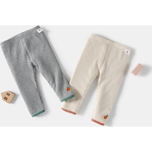 2pcs/lot Baby Leggings Newborn Baby Clothes Toddler Kids Girls Leggings Cotton Warm Pantyhose Children Clothes 0-5Y