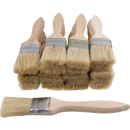 24 Pack of 1.5 Inch (35mm) Paint Brushes and Chip Paint Brushes for Paint Stains Varnishes Glues and Gesso