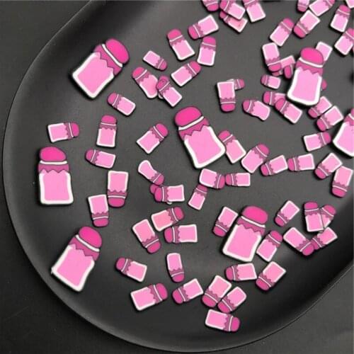 50g Bottle Polymer Clay Slices Sprinkles for Kids Diy,Craft/Nail Art/Scrapbook Decoration,Filler Polymer Clay Embellishments