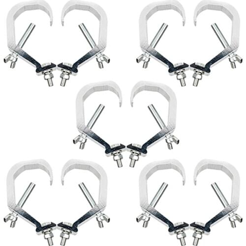 Aluminum Stage Lights Hook LED Par Beam Hooks Professional dmx Disco Equipment LED Stage dj Lights Hanging Clamp 10pcs/lot