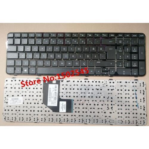 Free Shipping Laptop Keyboard for HP G6-2000 G6-2001TX 2025TX 2145TX 2146TX R36 699497-141 TR Keyboard with Black Border