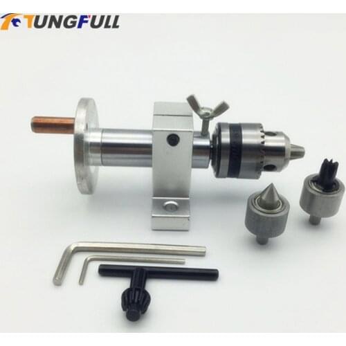 For Mini Lathe Beads Machine Woodwork DIY Accessories Center Revolving Live Center Head Power Tools