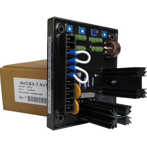 Chinese factory! Diesel EngineAVR AVC63-7 automatic voltage regulator AVC63-7 FOR Brushless GENERATOR
