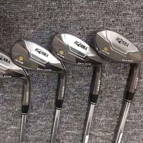 Mens Golf clubs HONMA W106 clubs wedge 50 52.54 56.58 60 loft Golf wedges Clubs with steel Golf shaft free shipping